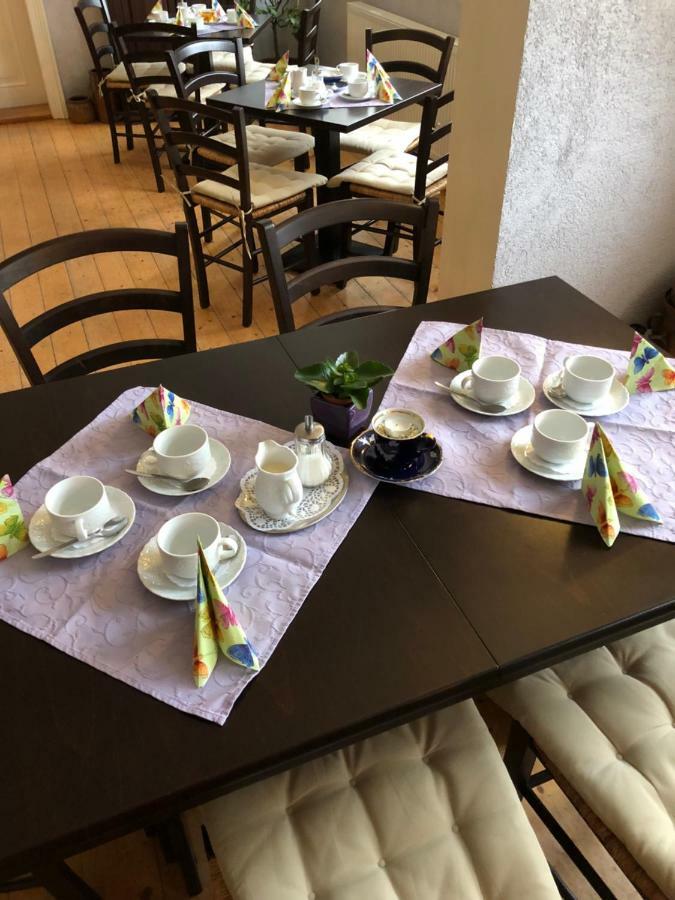 Alte Schule Cafe Und Pension Drehna 외부 사진
